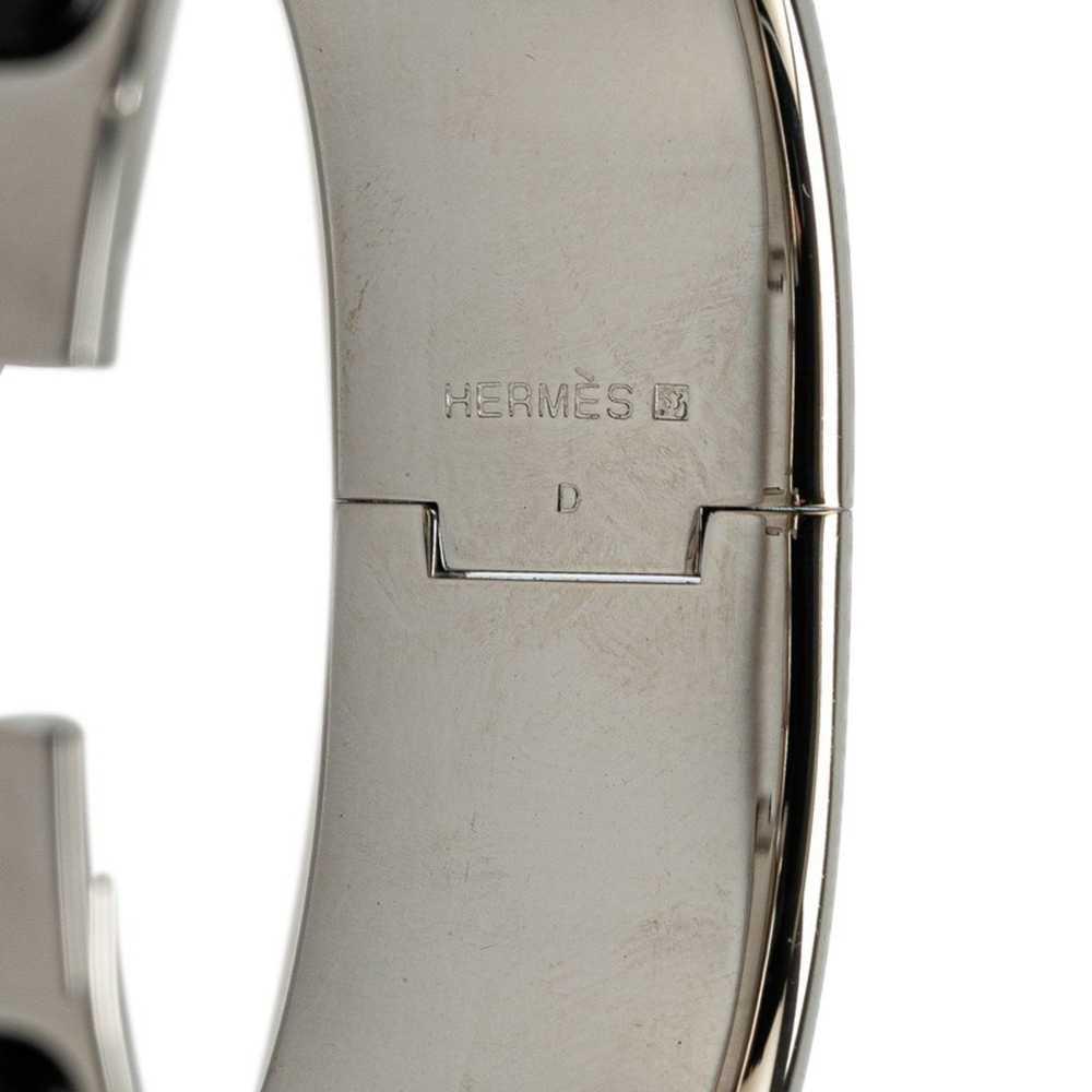 Hermes Hermes Click Crack H GM Bracelet Bangle Si… - image 4