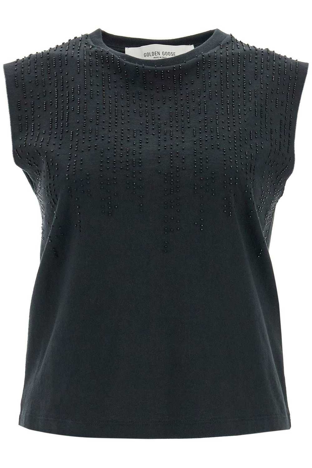 Golden Goose Golden Goose Sleeveless Top With Lab… - image 1