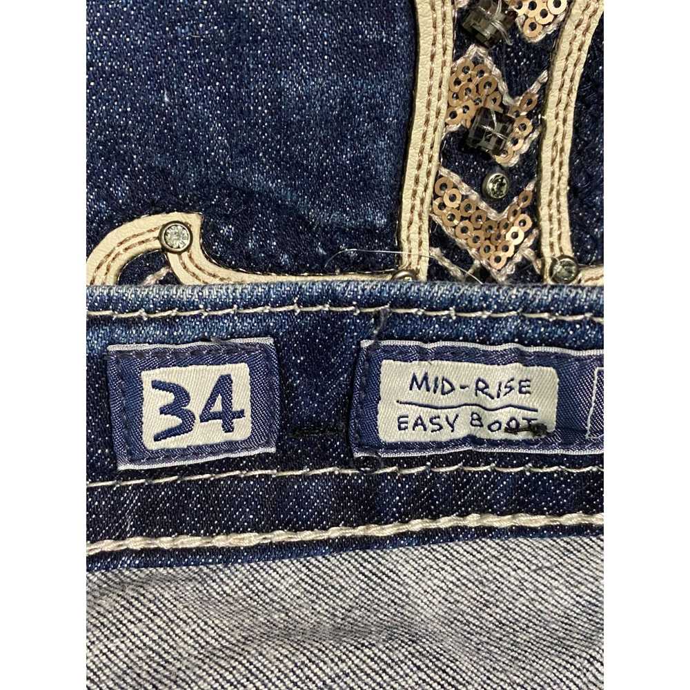 Miss Me Miss Me Mid-Rise Easy Boot Denim Jeans w/… - image 4