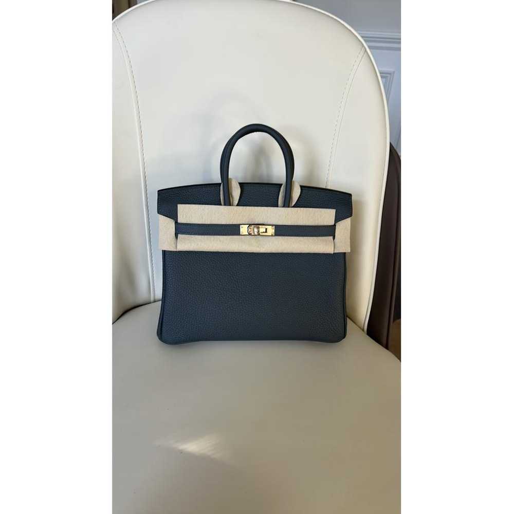 Hermès Birkin 25 leather handbag - image 2