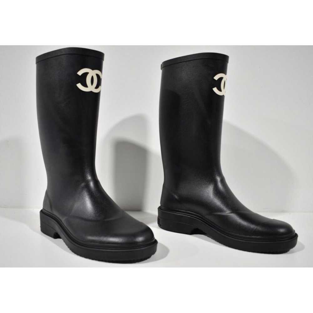 Chanel Wellington boots - image 3