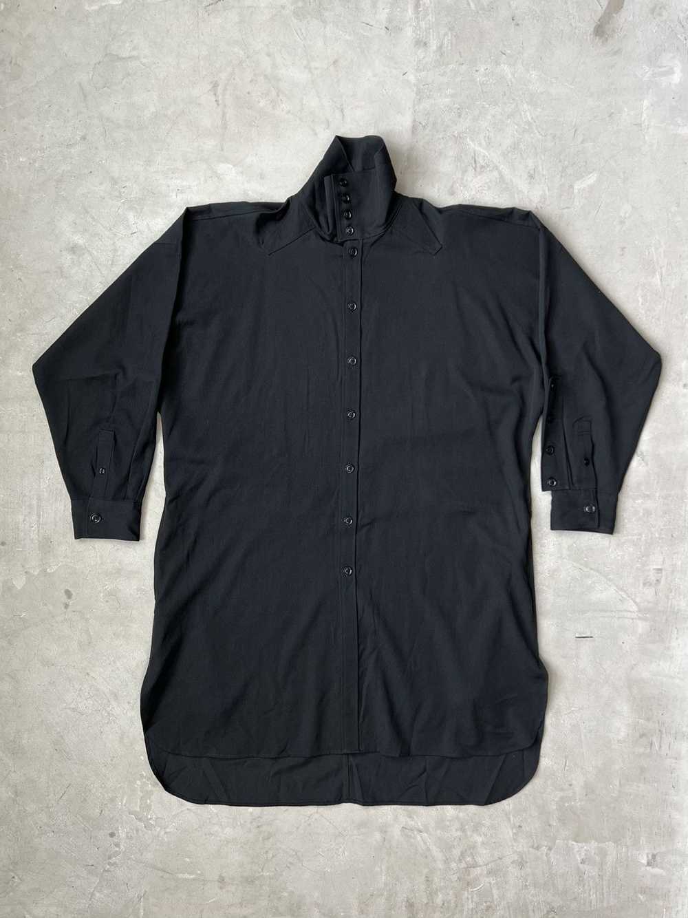 Yohji Yamamoto Yohji Pour Homme Wool Gab Shirt Ja… - image 1