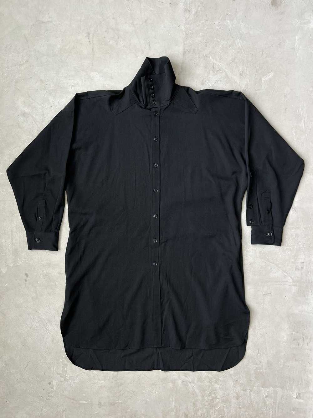 Yohji Yamamoto Yohji Pour Homme Wool Gab Shirt Ja… - image 3