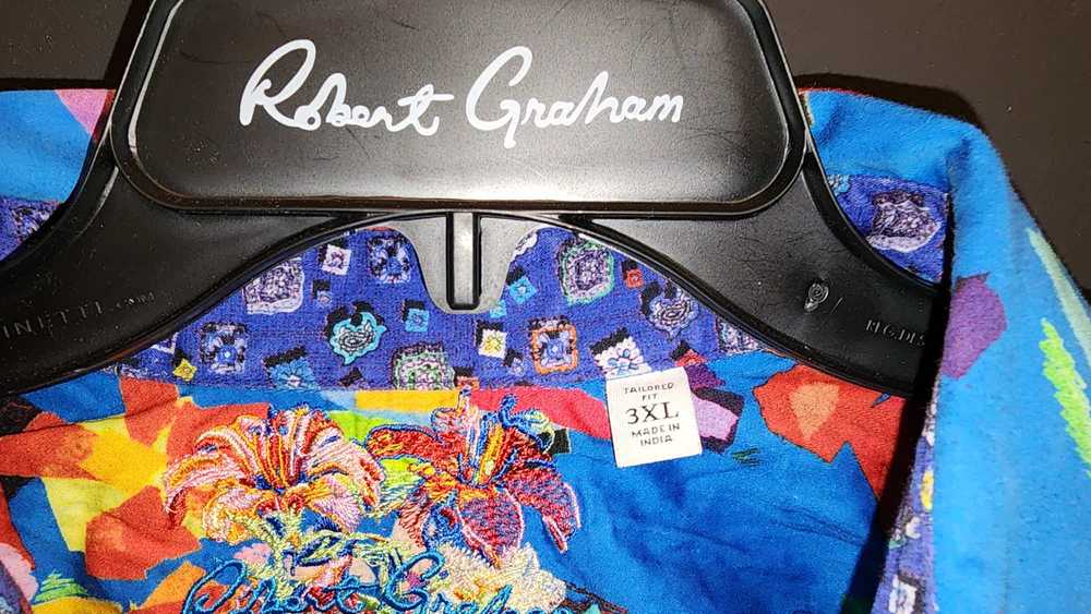 Robert Graham Rare Robert Graham Men's button-down - image 7