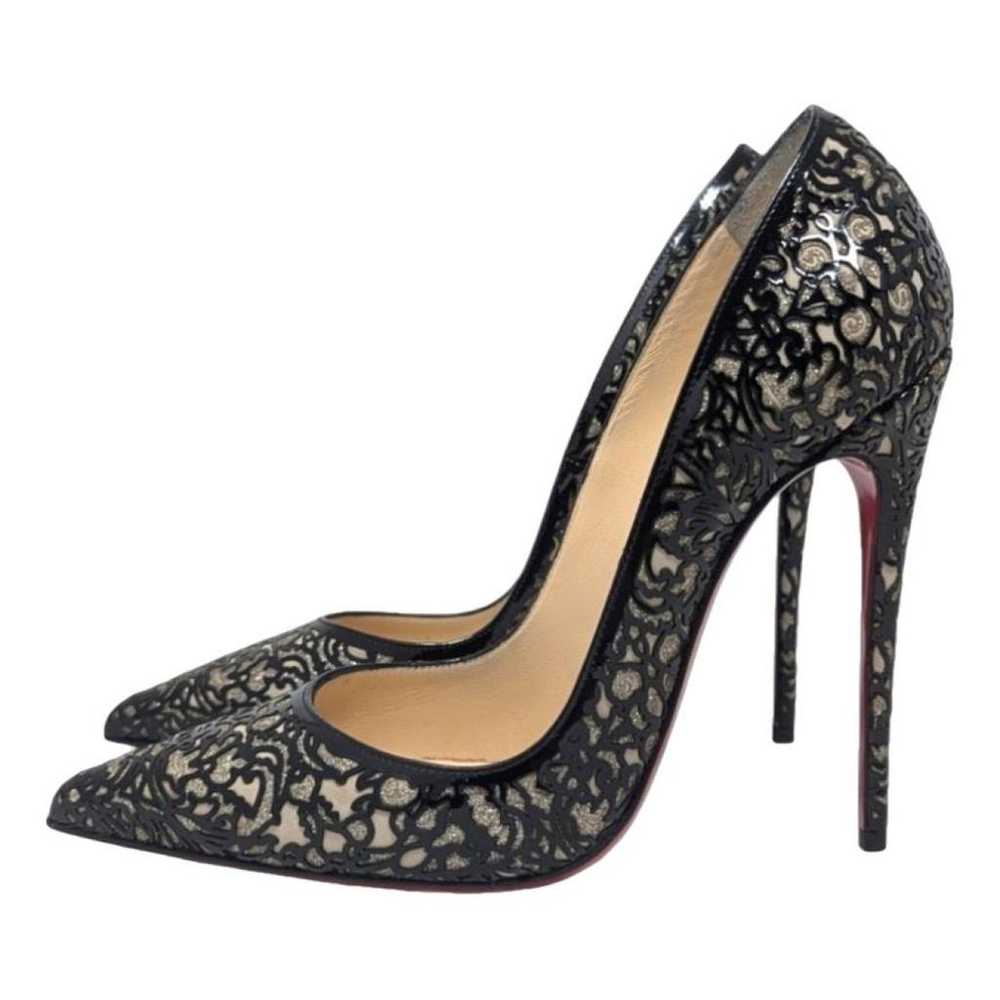 Christian Louboutin So Kate patent leather heels - image 1