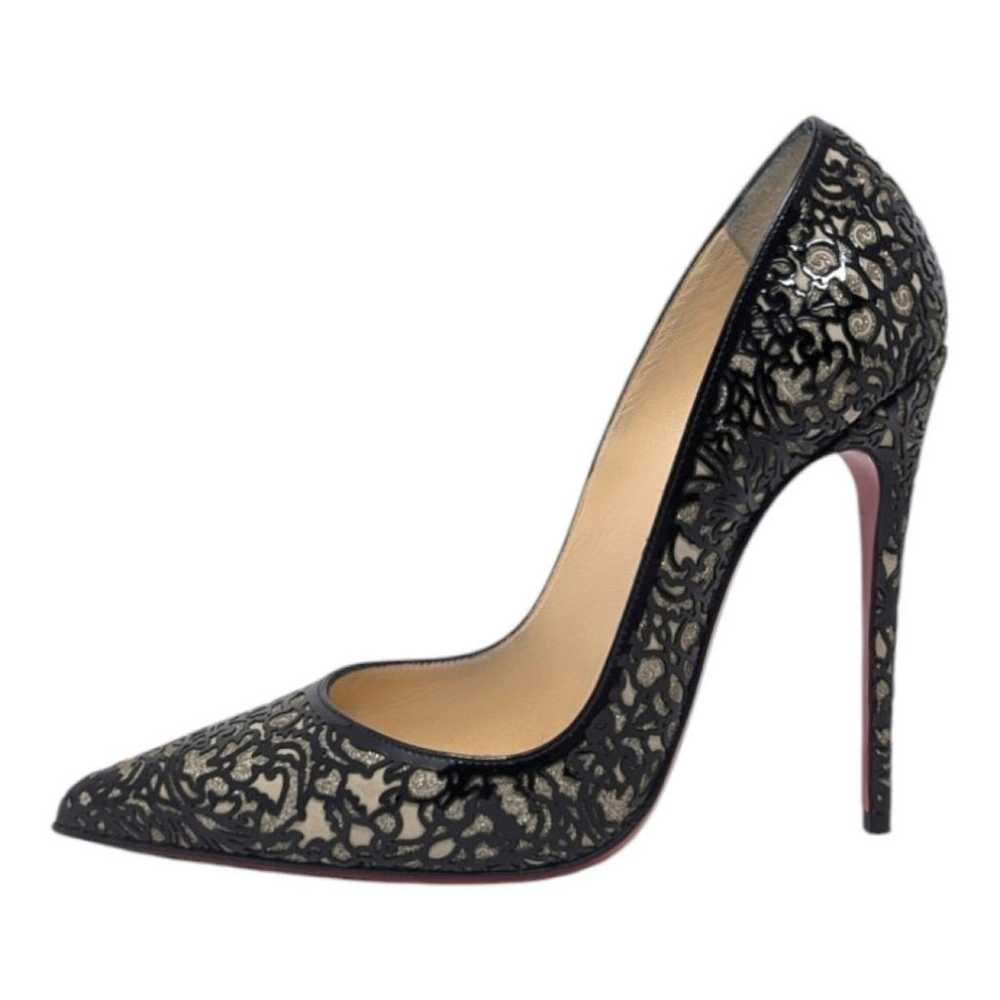 Christian Louboutin So Kate patent leather heels - image 2