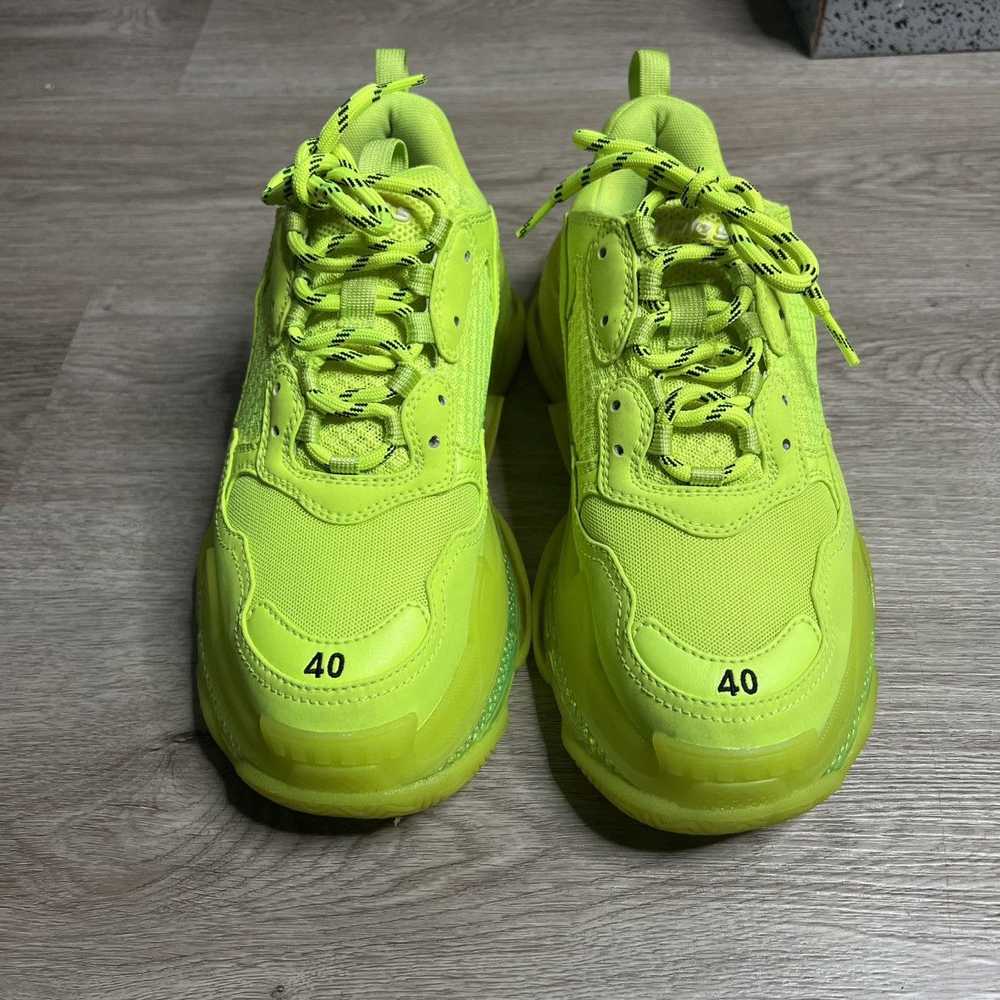 Balenciaga Balenciaga Triple S Green Women’s Snea… - image 10