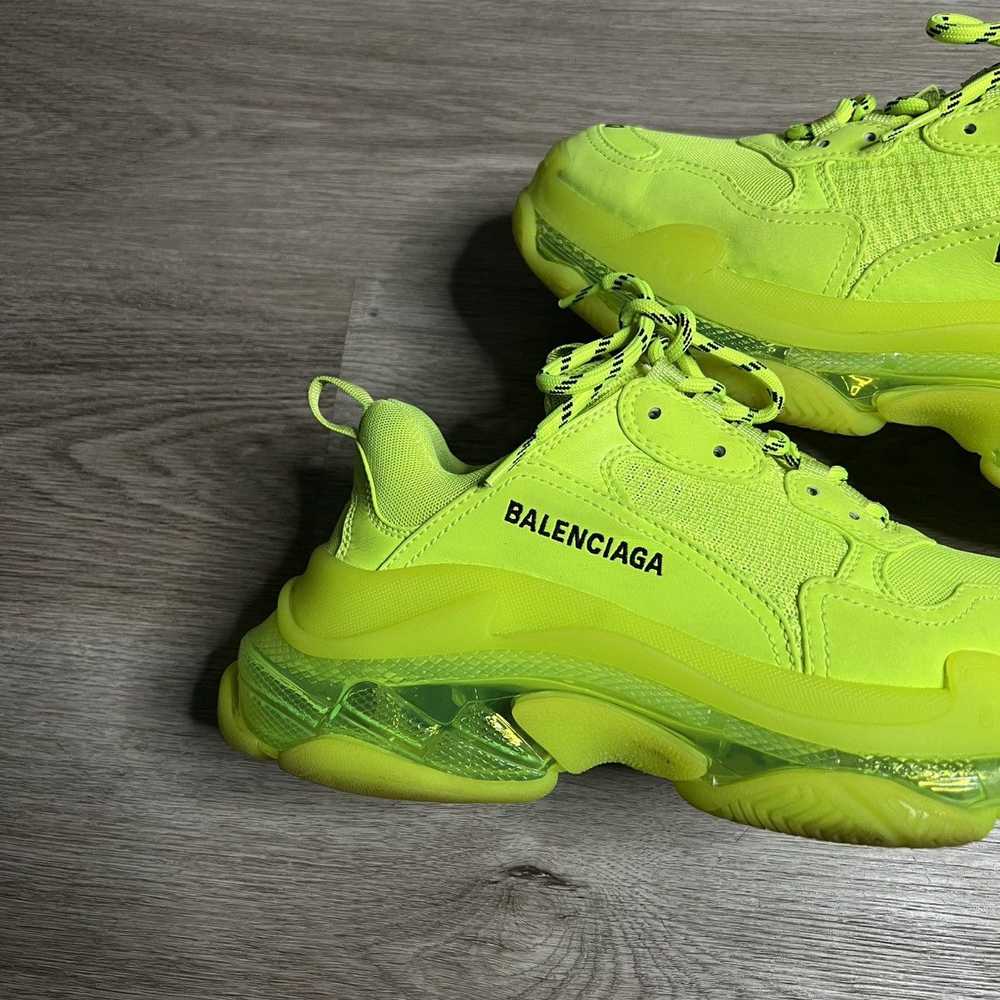 Balenciaga Balenciaga Triple S Green Women’s Snea… - image 3