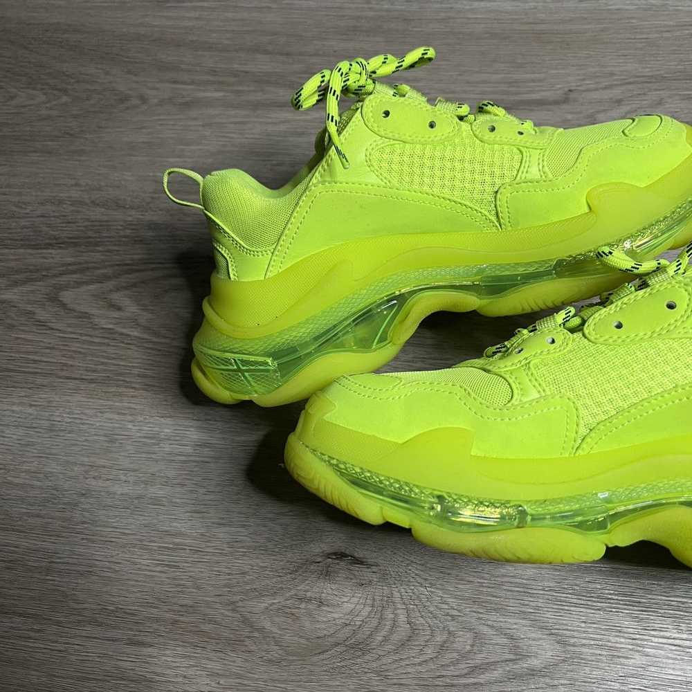 Balenciaga Balenciaga Triple S Green Women’s Snea… - image 7