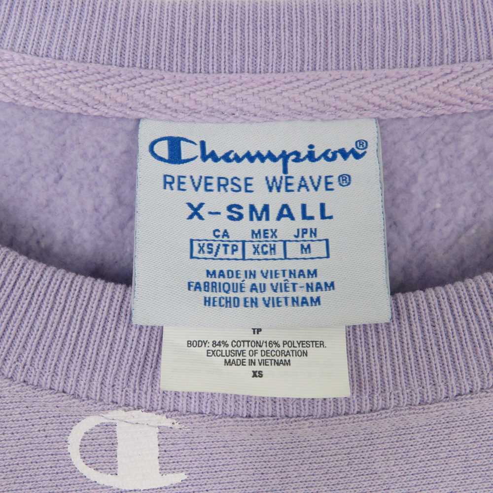 Champion × Streetwear Champion Pastel Purple Crew… - image 4