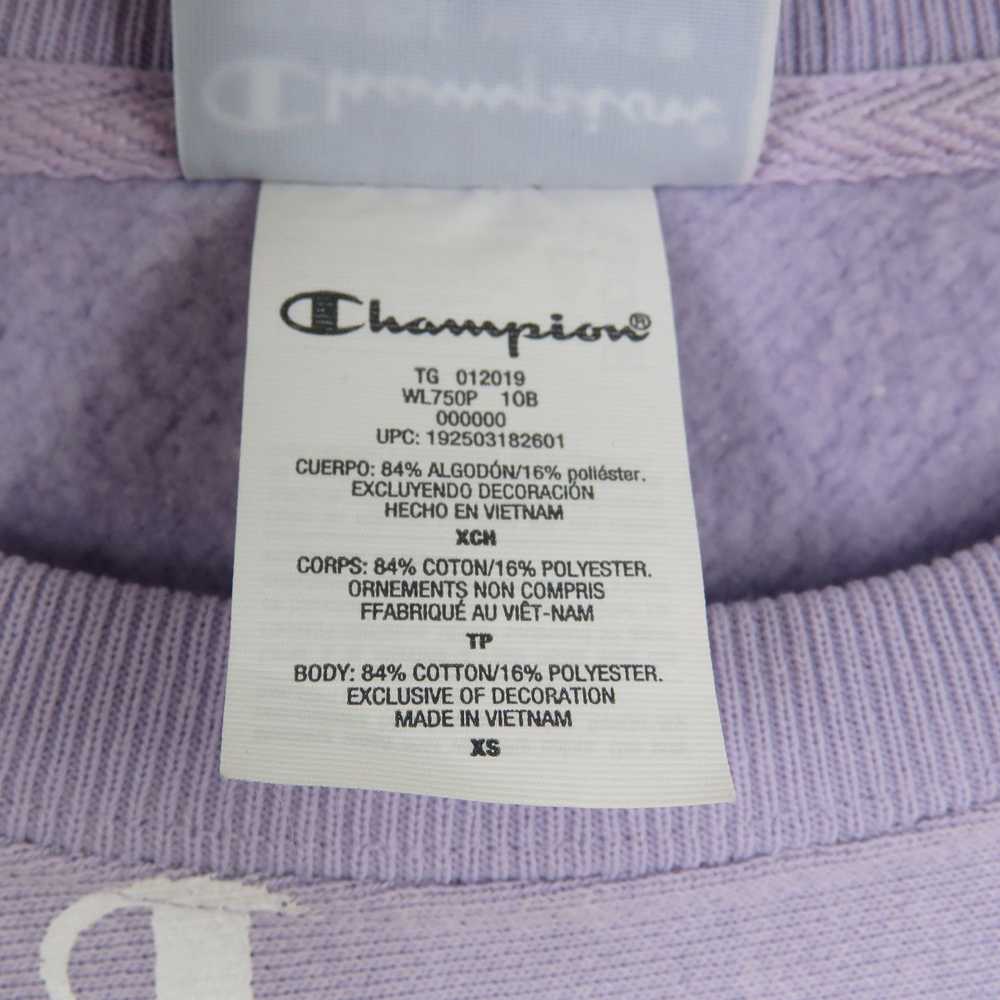 Champion × Streetwear Champion Pastel Purple Crew… - image 5