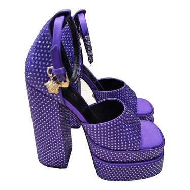 Versace Medusa Aevitas cloth heels - image 1