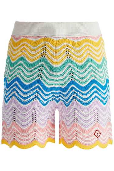 Casablanca Casablanca "gradient Wave Knit Bermuda… - image 1