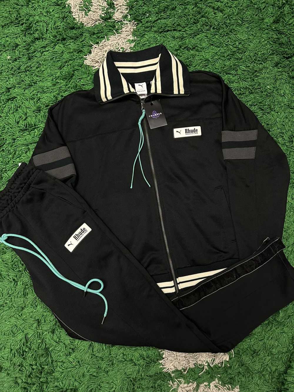 Puma × Rhude Rhude x Puma Tracksuit Black SET BUN… - image 1