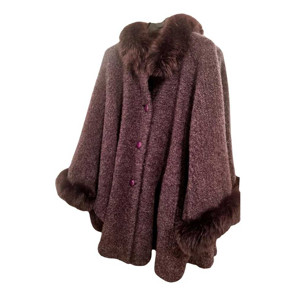 Non Signé / Unsigned Wool cape - image 1