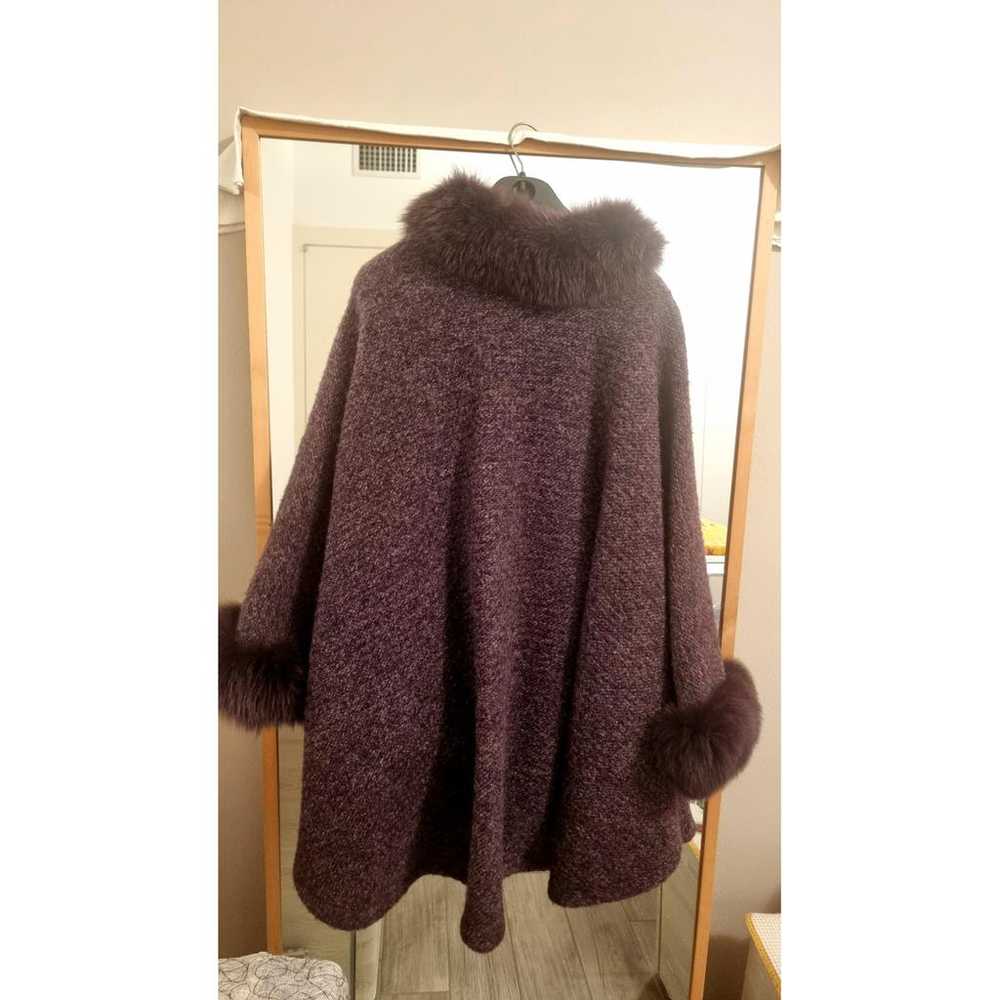 Non Signé / Unsigned Wool cape - image 2