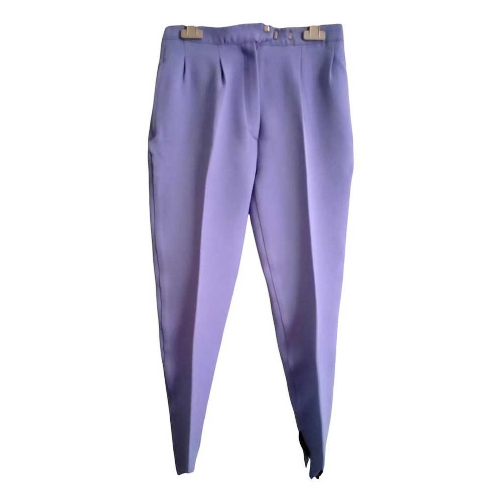 Non Signé / Unsigned Wool straight pants - image 1