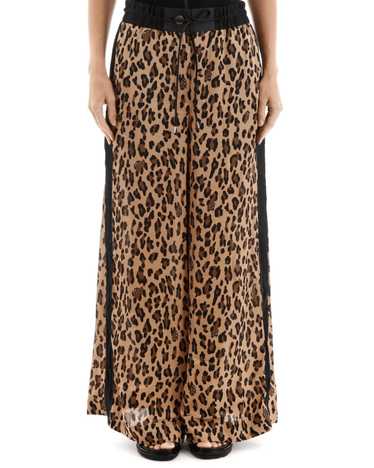 Sacai SACAI LEOPARD PRINT WIDE LEG PANTS - image 1