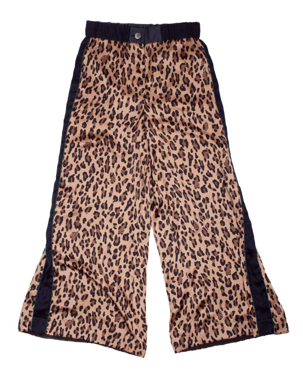 Sacai SACAI LEOPARD PRINT WIDE LEG PANTS - image 3