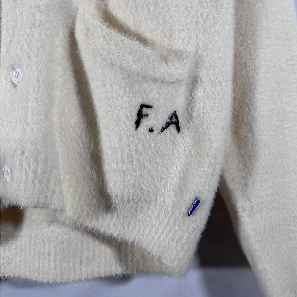 Fucking Awesome Cream Mohair Cardigan - image 2