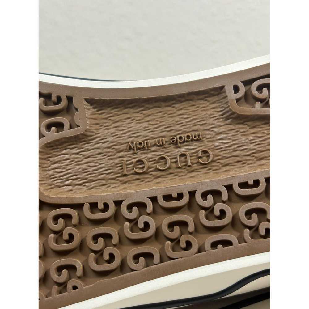 Gucci Tennis 1977 cloth high trainers - image 8