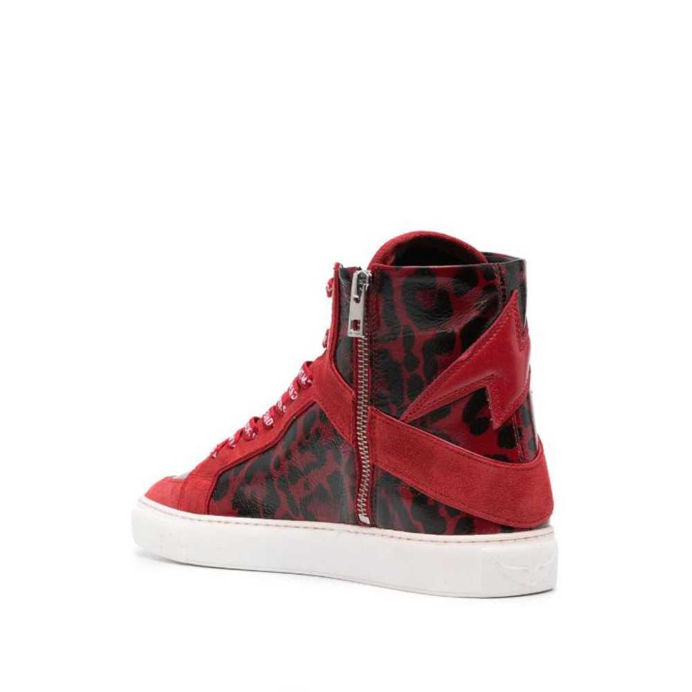 Zadig & Voltaire Sneakers zadig patch leather tra… - image 3