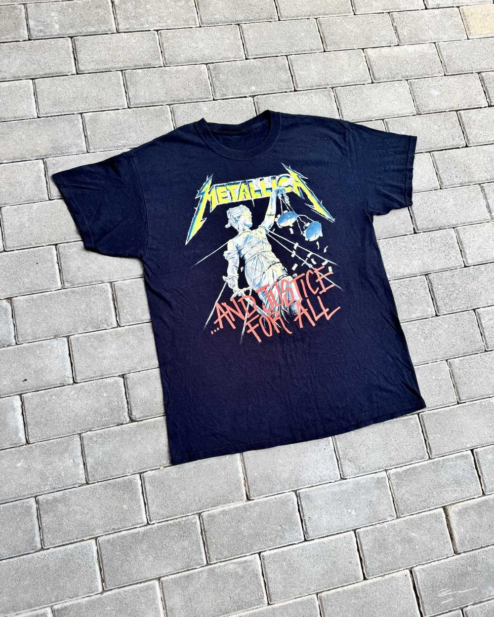 Metallica Vintage Metallica And Justice For All T… - image 2