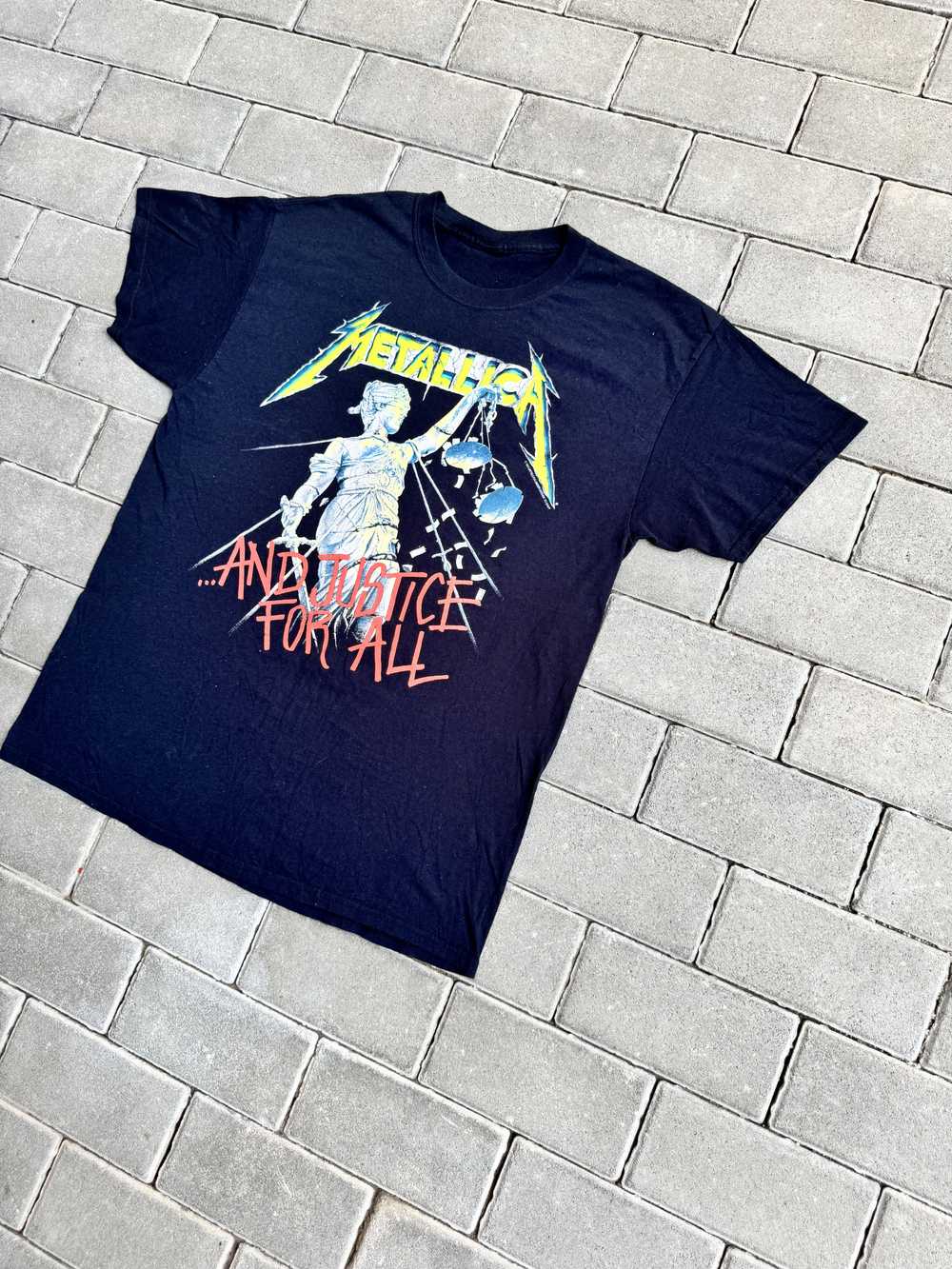 Metallica Vintage Metallica And Justice For All T… - image 3