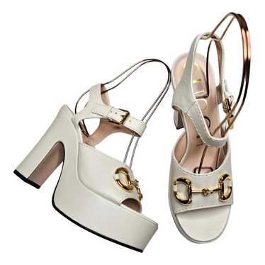 Gucci Leather sandal - image 1