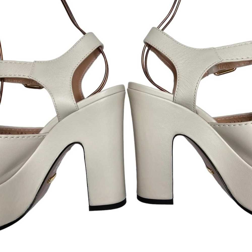 Gucci Leather sandal - image 9