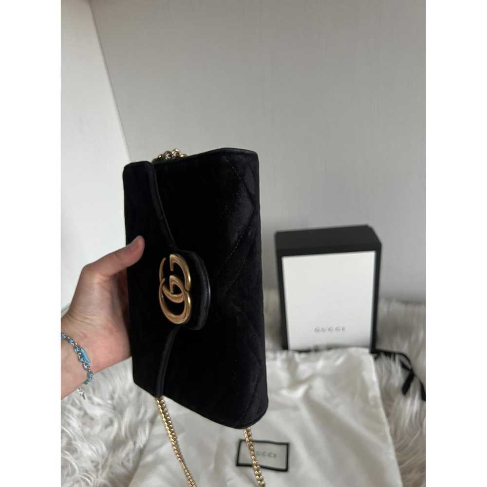 Gucci Gg Marmont velvet crossbody bag - image 6