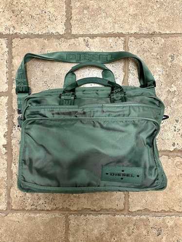 値下げ⭐︎DIESEL AMETISTA グリーン ビジネスバッグ DIESEL AMETISTA グリーン ビジネスバッグ（DIESEL®】メンズ