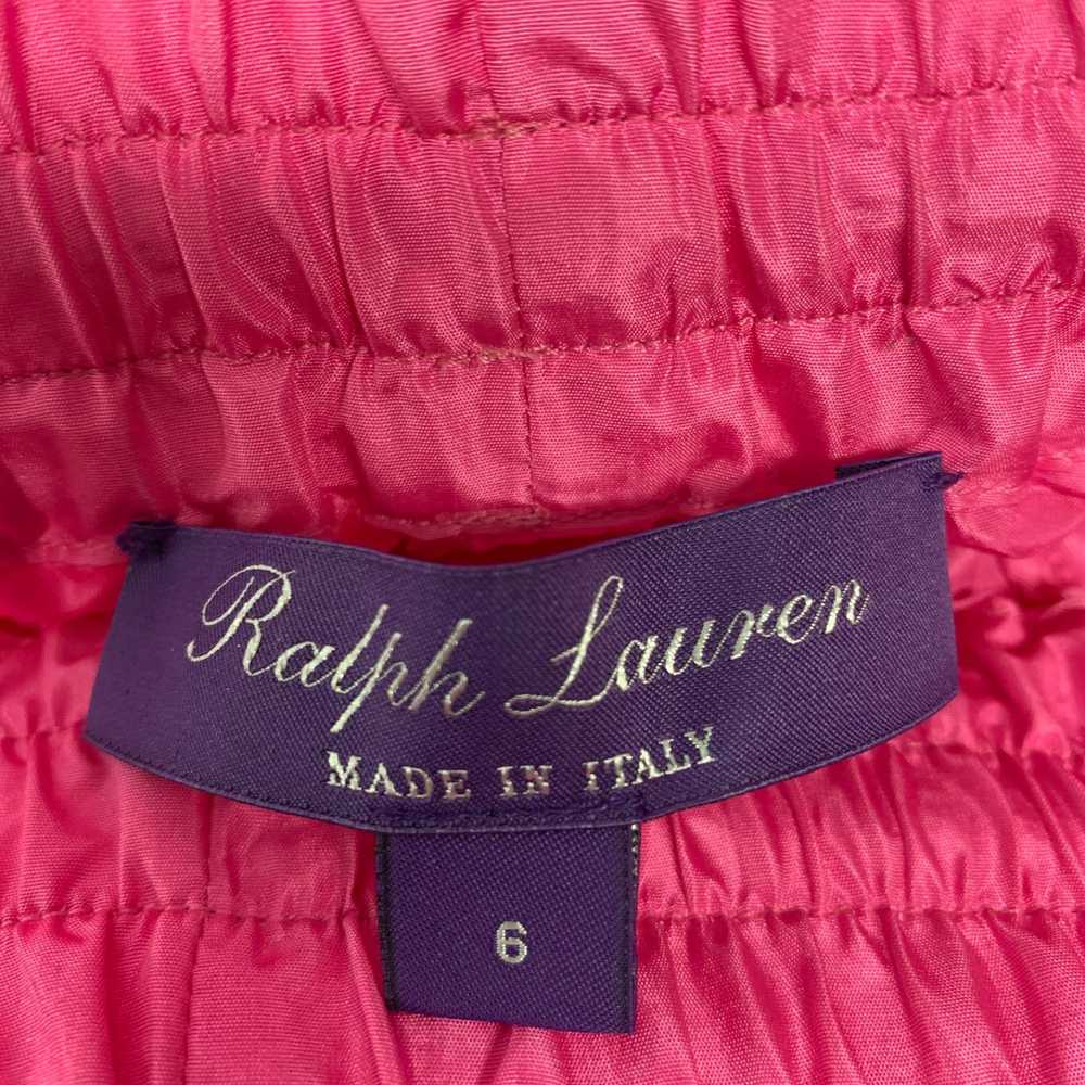 Ralph Lauren RALPH LAUREN Size 6 Pink Fuchsia Sil… - image 4