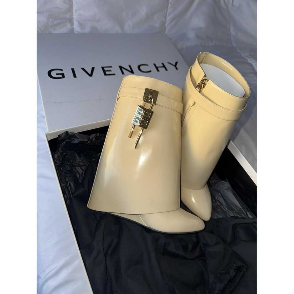 Givenchy Shark leather boots - image 2