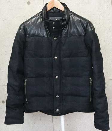 Chrome Hearts Chrome Hearts Leather Stiff Jacket - image 1