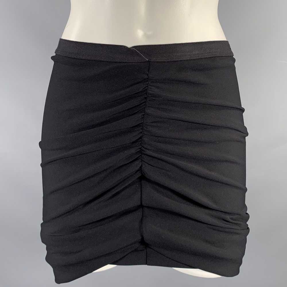 Rick Owens RICK OWENS Size 2 Black Nylon Eastane … - image 1