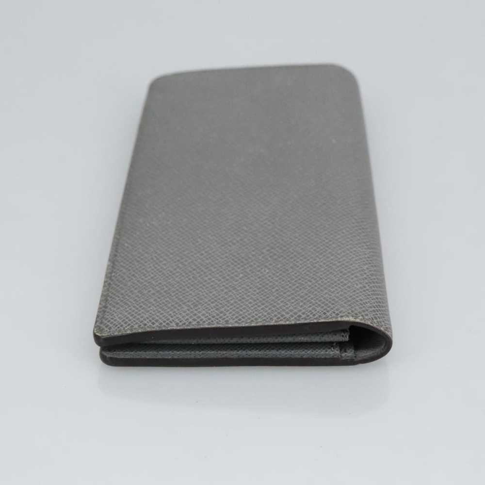 Louis Vuitton Brazza Grey Leather Wallet (Pre-Own… - image 6