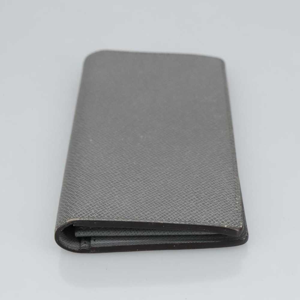 Louis Vuitton Brazza Grey Leather Wallet (Pre-Own… - image 7