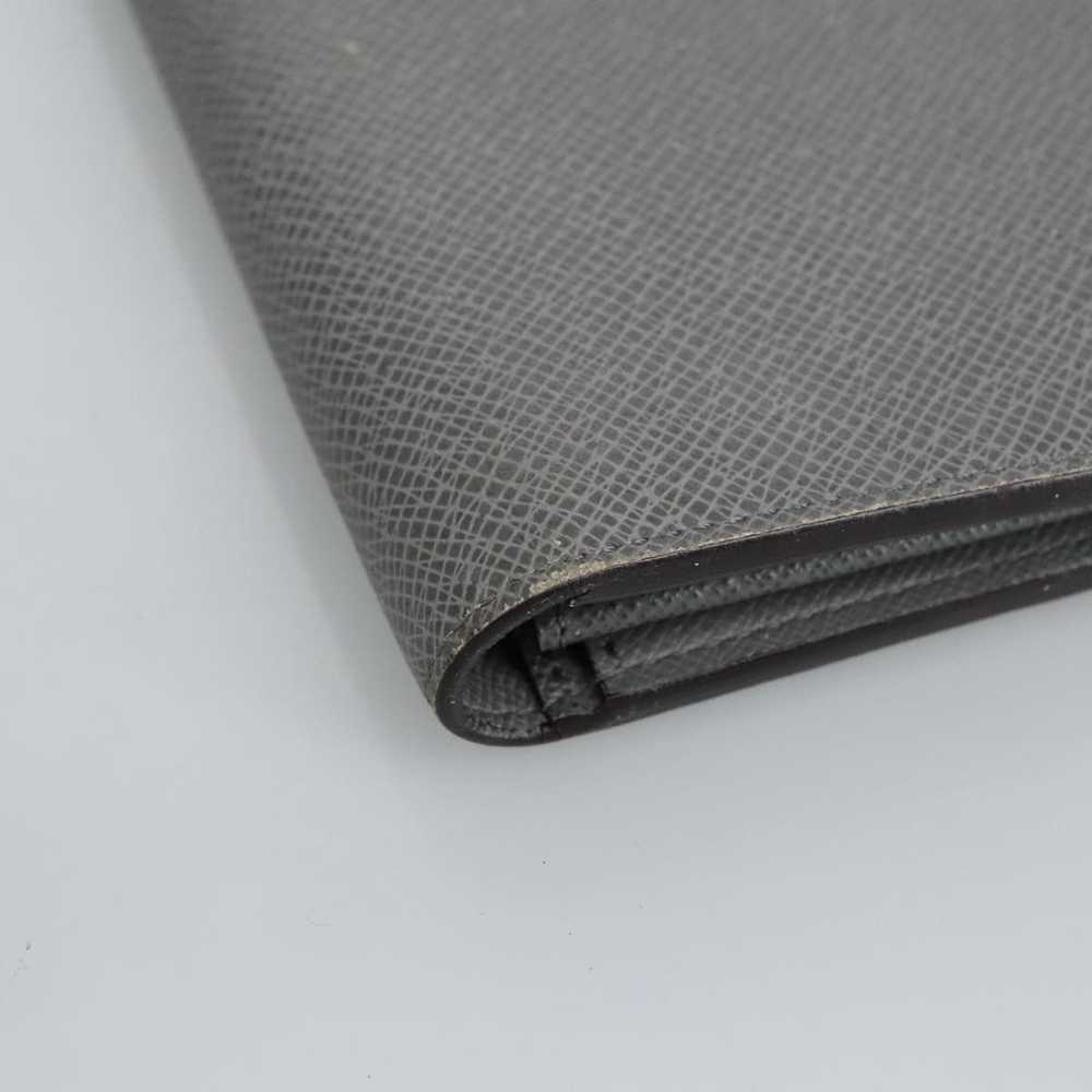 Louis Vuitton Brazza Grey Leather Wallet (Pre-Own… - image 9