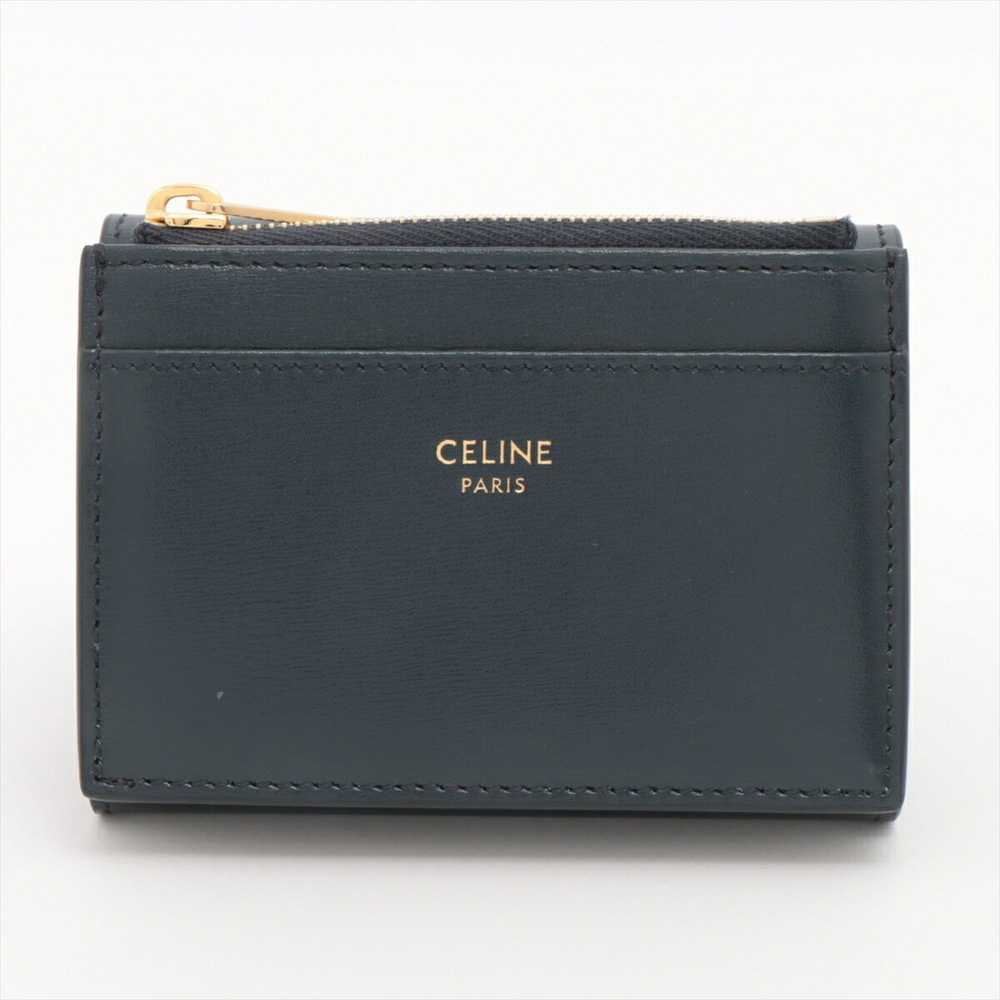 Celine Celine Triomphe Small Flap Wallet Leather … - image 2