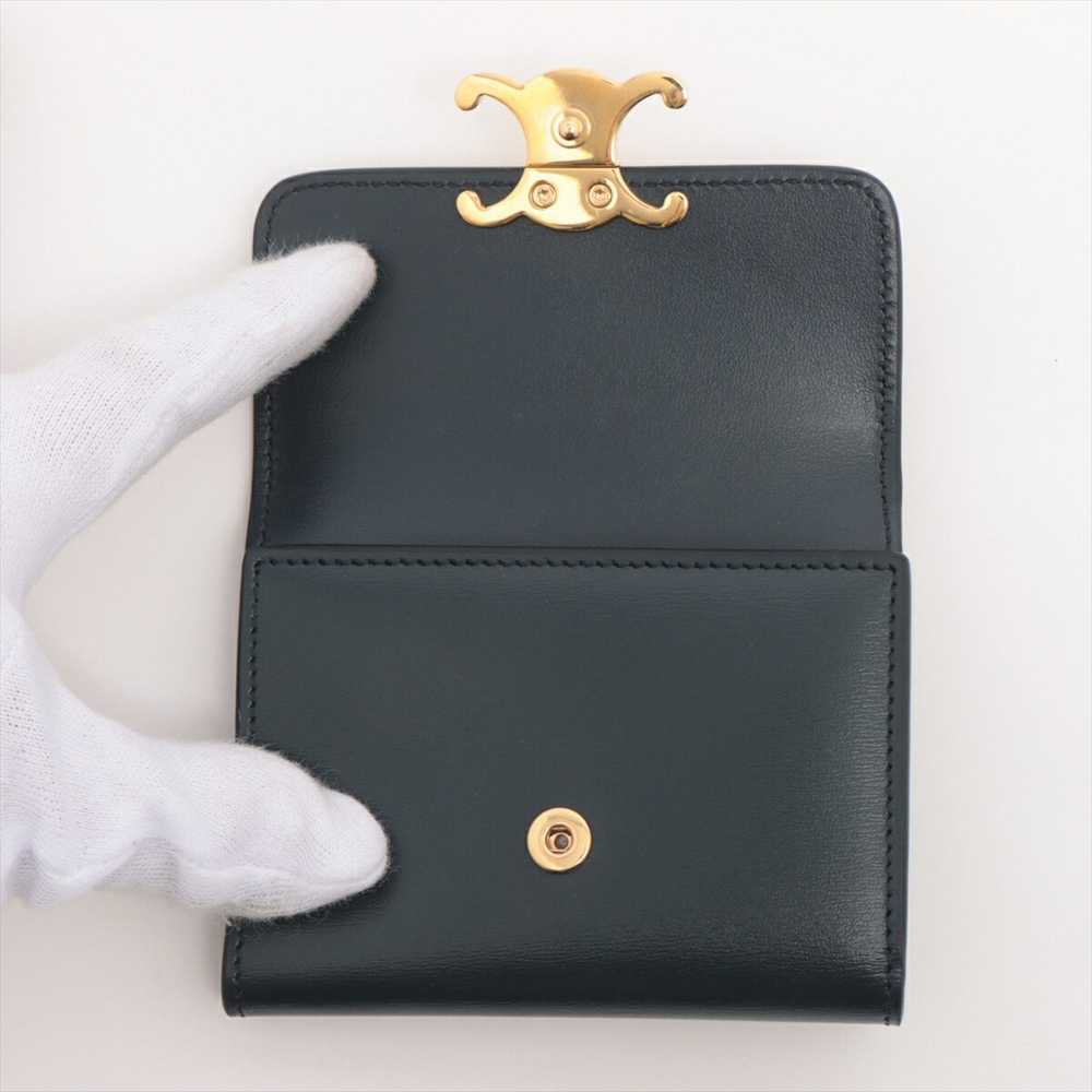 Celine Celine Triomphe Small Flap Wallet Leather … - image 3