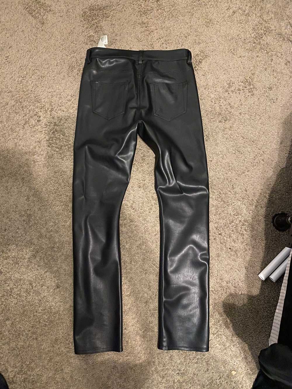 Rick Owens Vegan stretch leather pants - image 1