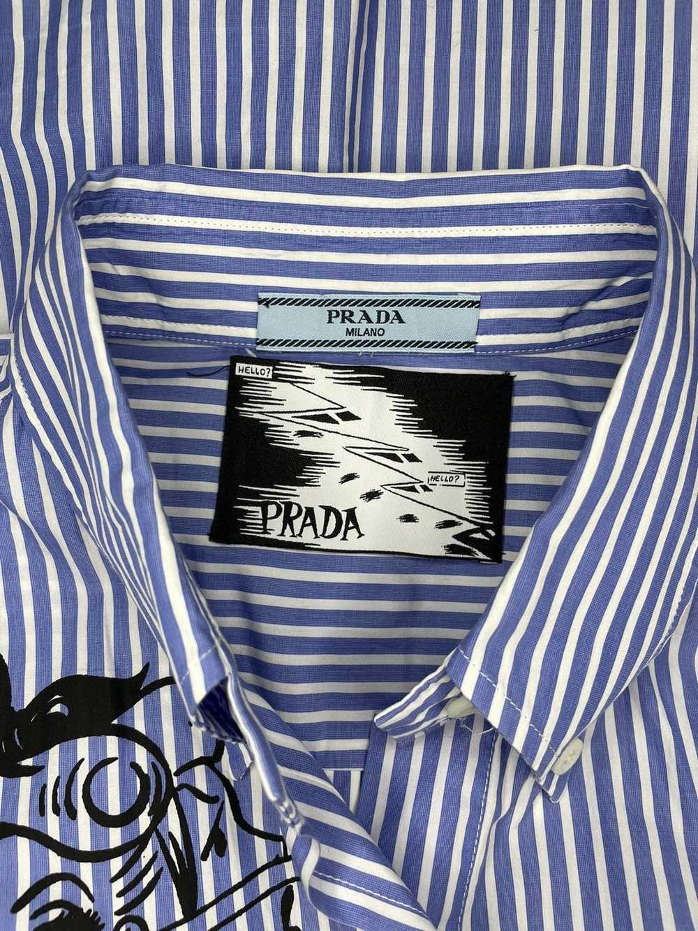 Prada Prada Comic Striped Shirt - image 4