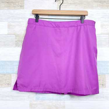 Greg Norman Greg Norman PLAYDry Golf Skort Purple 