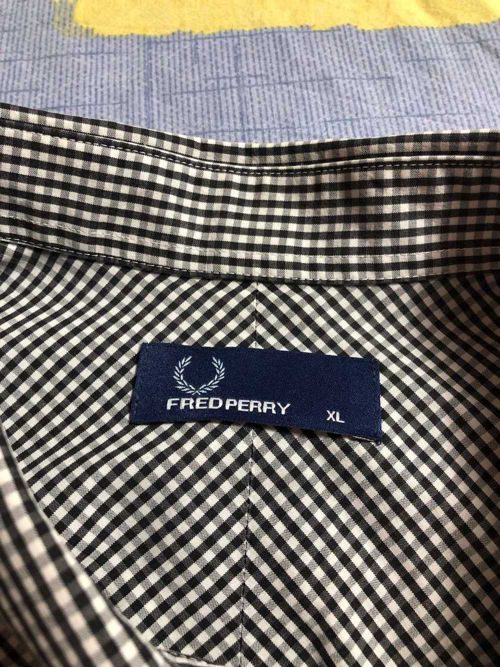 Designer × Flannel × Fred Perry 🌿Men’s Shirt But… - image 2