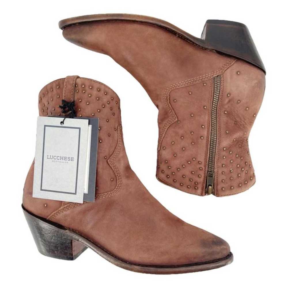 Lucchese Leather western boots - image 1