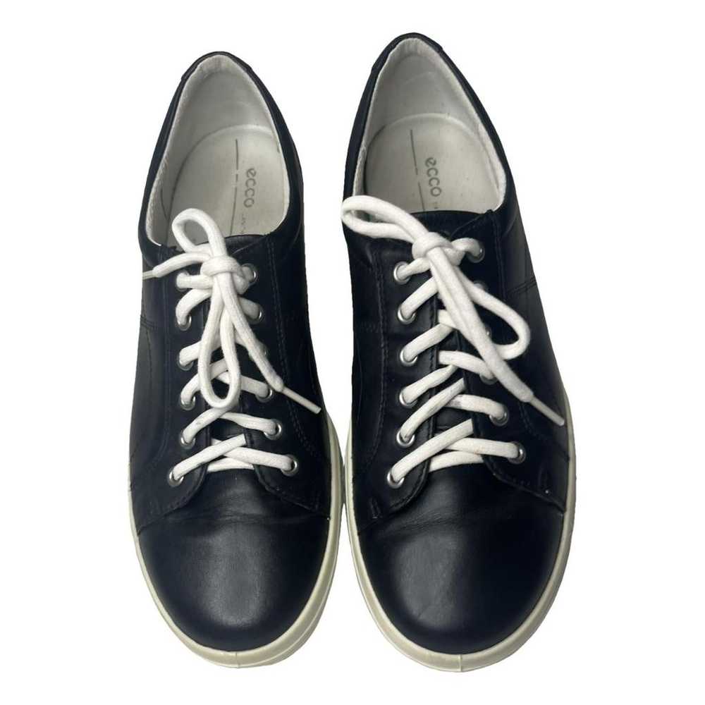 Ecco Leather trainers - image 1