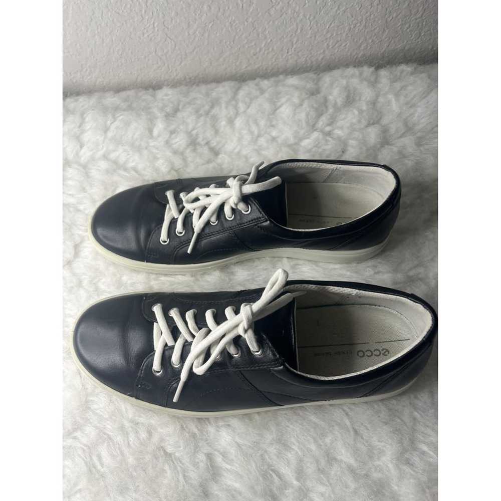 Ecco Leather trainers - image 4