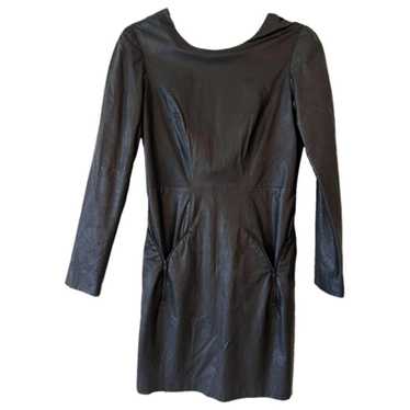 Theyskens' Theory Leather mini dress