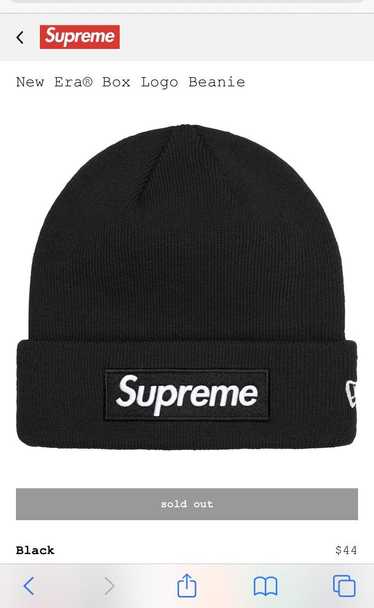 Supreme Supreme box logo beanie (Black)